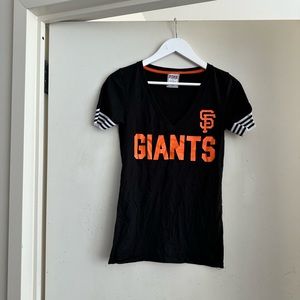 PINK San Francisco Giants Baseball T-Shirt